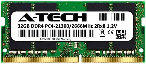 החלפת זיכרון RAM של A-Tech 32GB לסמסונג M471A4G43MB1-CTD | DDR4 2666MHz PC4-21300 2RX8 1.2V מודול זיכרון